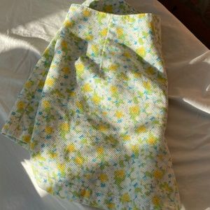 90s GAP Waffle Floral Printed Shorts